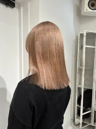 セミロング カラー HARU//原宿🤍 リピート率NO.1のヘアスタイル