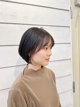 ショート カラー 👑銀座ショート/ 絶壁補正/金子涼👑のヘアスタイル