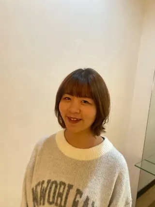 ミディアム 似合わせ難民お任せ /パーマ/涌井一光のヘアスタイル