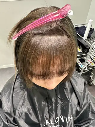 ショート 美髪特化✨ 伊織✨縮毛矯正✨のヘアスタイル