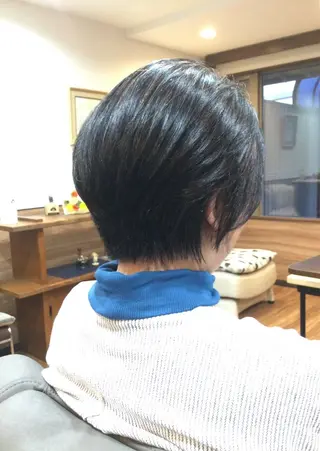 ショート カラー Annon プライベートサロンのヘアスタイル