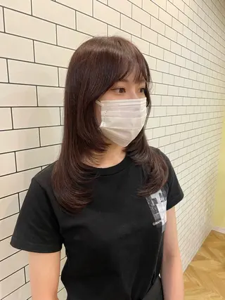 セミロング ﾅﾂﾐ/韓国ヘア/ レイヤーカット🎀のその他イメージ