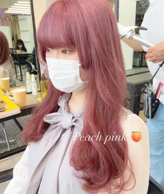ロング カラー ヘアアレンジ 天神レイヤーカット No.1💖マユカのヘアスタイル