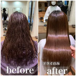 ロング 【縮毛矯正プロ講師】 島野 伊央汰のヘアスタイル