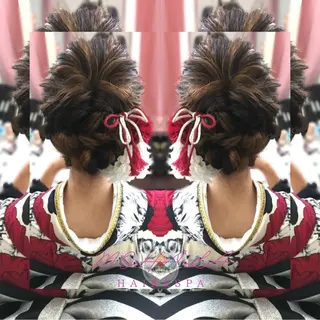 ロング ヘアアレンジ Yamauchi natsumiのヘアスタイル