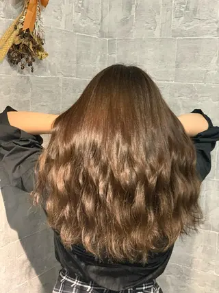 ロング メンズスタイル バレイヤージュ　齋藤のヘアスタイル