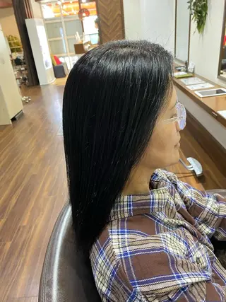 セミロング ☘️お悩み解決☘️ 岡部恒輝のヘアスタイル