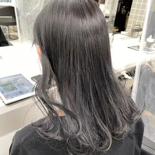 ロング カラー men's特化 値段以上の仕上がりにのヘアスタイル
