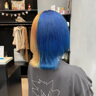 ミディアム 🫧艶髪/ブリーチ 🐳honami🫧のヘアスタイル