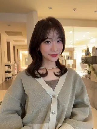 カラー 艶髪／カラー／ 銀座／RINA🎀のヘアスタイル