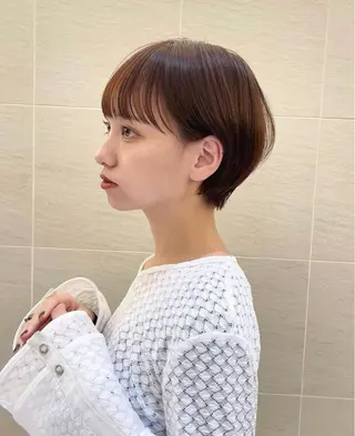 ショート カラー 撮影モデル様募集 直樹のヘアスタイル