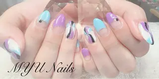ネイル ニュアンスネイル🌈 MYU Nailsのネイルデザイン