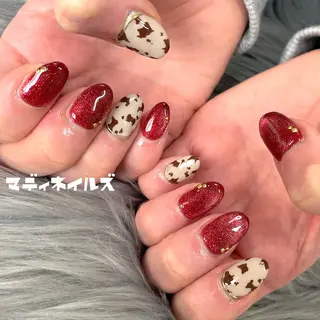 ネイル MADDYNAILS ✴︎柏痛ネイルのネイルデザイン