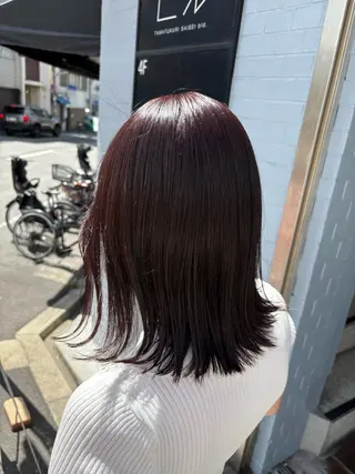 ミディアム 藤倉なつみ /玉造のヘアスタイル