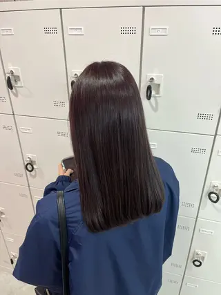 ロング カラー みう/仙台/暖色/ 艶髪/顔周りカット/のヘアスタイル