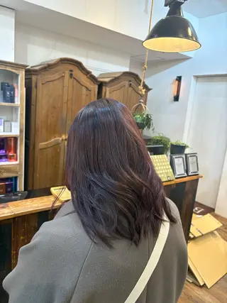 ロング 縮毛矯正/ 艶カラー/カイのヘアスタイル