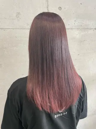 ロング カラー 大栗 佑也  髪質改善のヘアスタイル