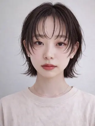 ショート 松村光留 /ショート/ウルフのヘアスタイル