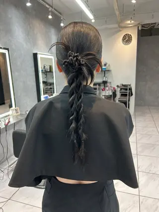 ヘアアレンジ _WHITE 天神店 YUMEKA🐻のヘアスタイル