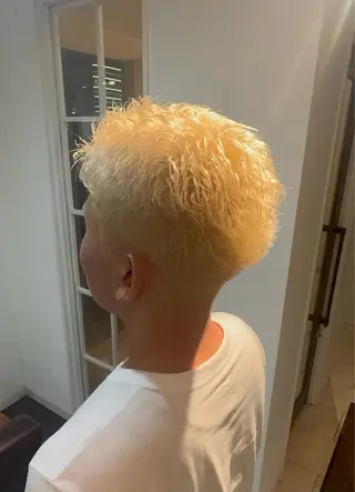 ショート メンズ 日比 海夏太のヘアスタイル