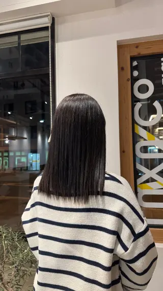 ミディアム 透明感カラー/似合 わせカットみく🩶のヘアスタイル