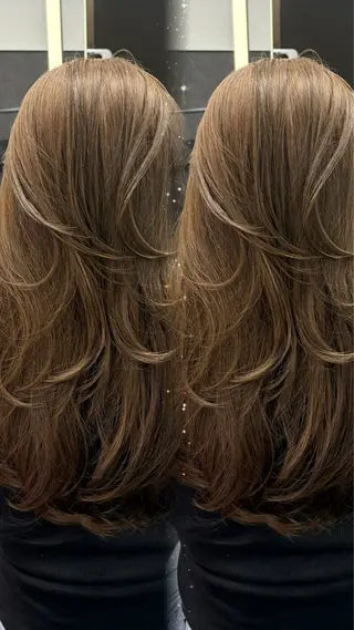 ロング カラー fuuka/ブリーチ /レイヤーカットのヘアスタイル