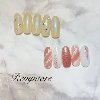 ミディアム ネイル nail salon Revymoreのネイルデザイン