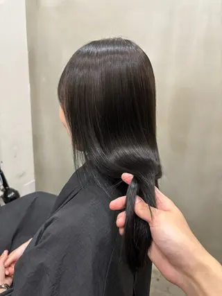 セミロング カラー 中園康 /カラー/ブリーチのヘアスタイル