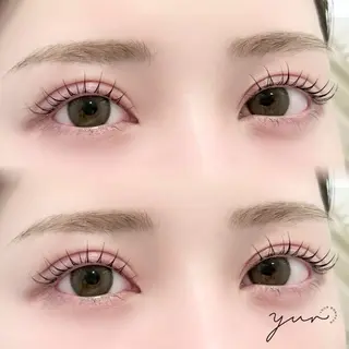 マツエク・マツパ yur西梅田 Mikuのマツエク・マツパデザイン