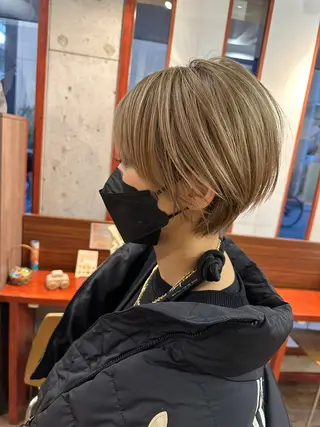 ショート 高円寺　メンズカット 武内和樹のヘアスタイル