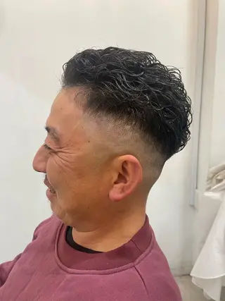 メンズ 中野 健人のヘアスタイル
