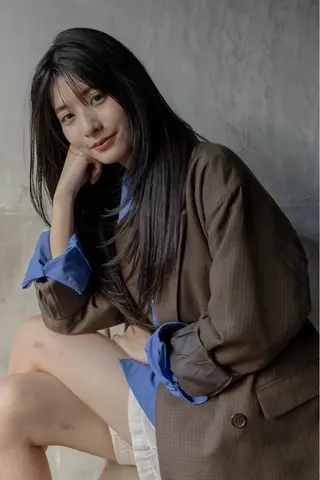 ロング 落合 妙佳のヘアスタイル