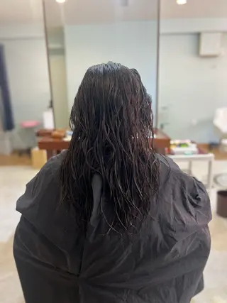 ミディアム 【清瀬】パサツキ 広がり改善川合剛史のヘアスタイル