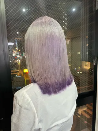 カラー 安田和洋 ブリーチカラー特化のヘアスタイル