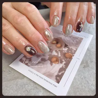 ネイル freex nail /ニュアンス/個性派のネイルデザイン