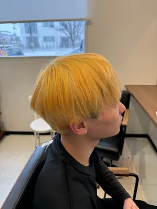 カラー メンズ ARISE所属・✨長岡/艶/パーマ /剣持快吏✨のヘアスタイル