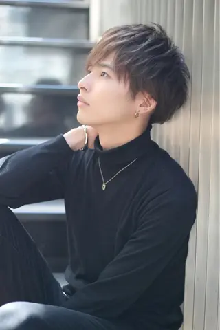 ショート カラー パーマ メンズ 根津、表参道2店舗 店長　内見 加瑞磨のヘアスタイル