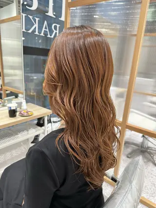 セミロング カラー 縮毛矯正💎髪質改善 レイヤー✨山内健太郎のヘアスタイル