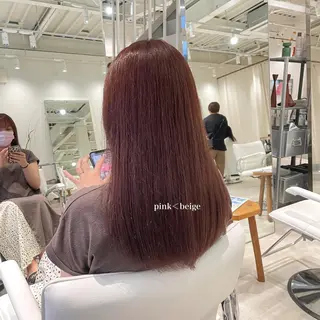ロング カラー 峯崎 葵のヘアスタイル