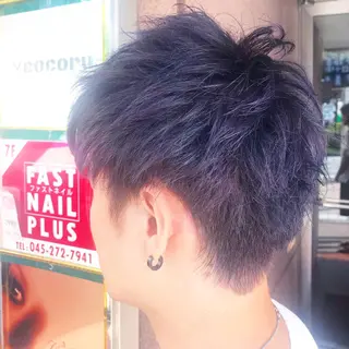 ショート カラー メンズ ＊横浜駅＊ 金子 誠也のヘアスタイル
