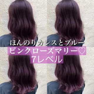 ミディアム カラー 髪質改善/縮毛矯正/ トリートメント/庭田のヘアスタイル