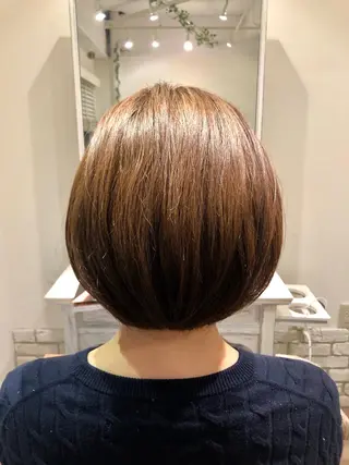 ショート カラー BANDE 水崎 悟のヘアスタイル
