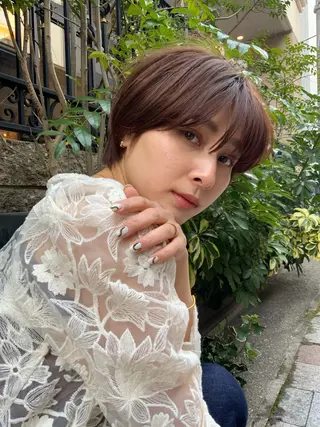 ショート 山本 菜月のヘアスタイル