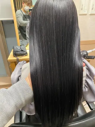 ロング 艶カラー/髪質改善/ 西　大喜(ひろき)のヘアスタイル