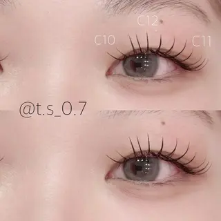 マツエク・マツパ 名古屋eyelist hoshinoのマツエク・マツパデザイン