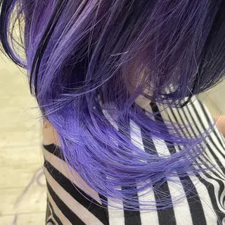 セミロング カラー 神 .のヘアスタイル