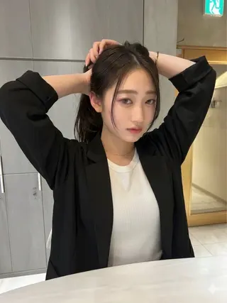 ロング 仙台Ｉ韓国レイヤー Ｉ髪質改善Ｉ伊藤拓海のヘアスタイル