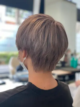 ショート カラー メンズ 【デザインカラー】 🕊️村田 菜々美のヘアスタイル