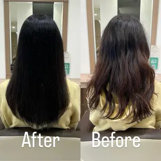 ロング カラー 秋山 瑠夏のヘアスタイル