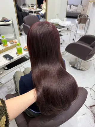 ロング カラー ヘアアレンジ 💗横浜美容室 💗HARUNAのヘアスタイル